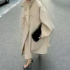 Oversized Batwing Sleeve Coat