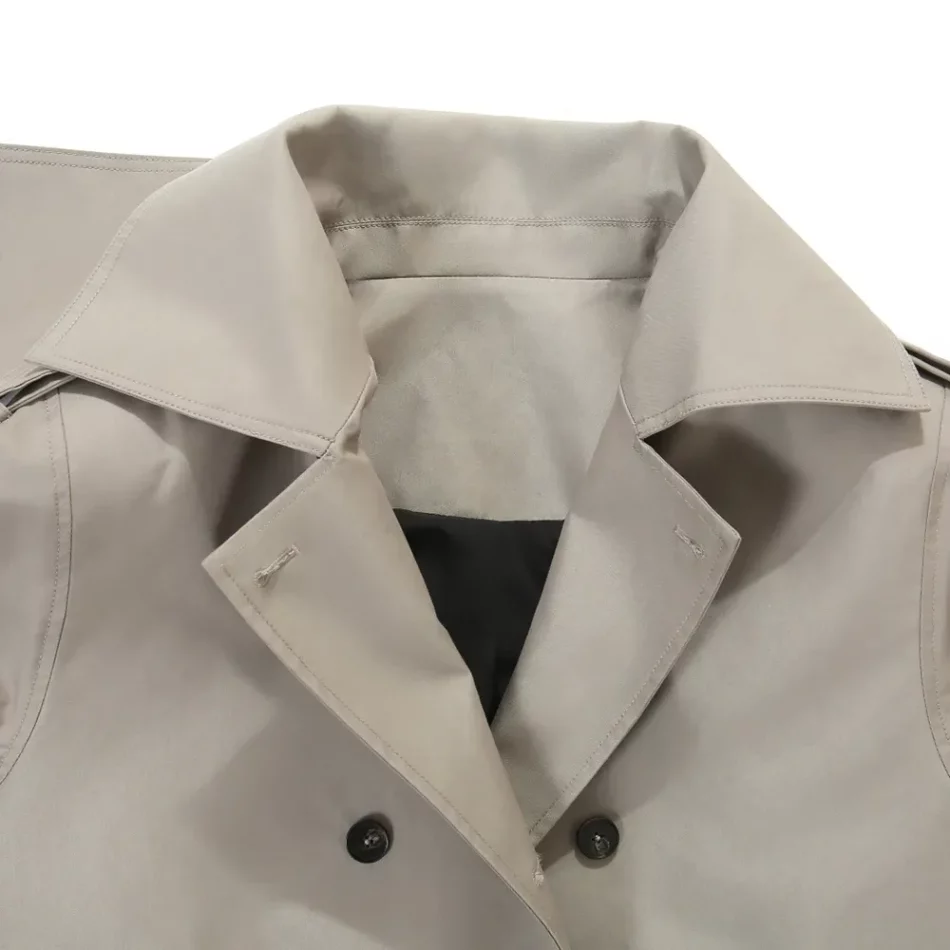 Gray Trench coat
