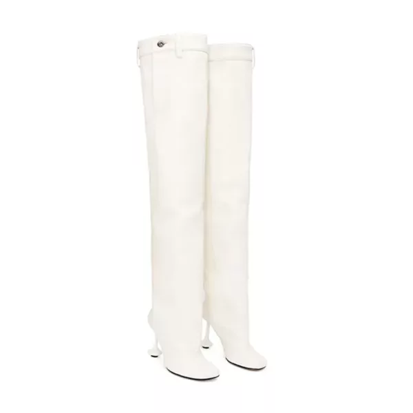 Slouchy Pockets Knee Boots
