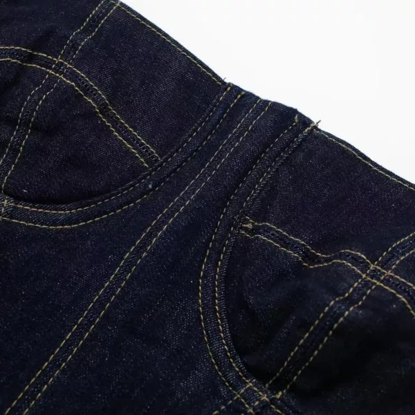 Strapless Denim Midi Dress