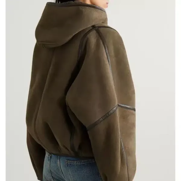 Vintage Brown Hoodie Jacket