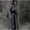 Oversized Heather Grey Coat