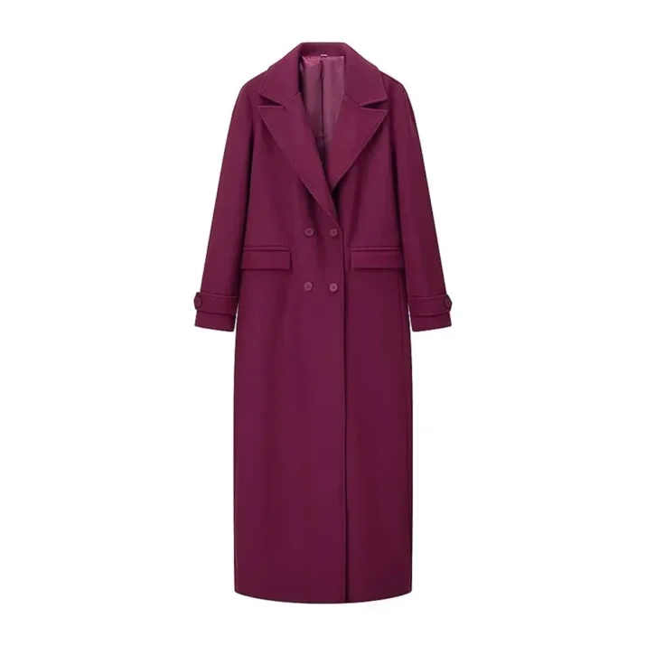 Burgundy Coat