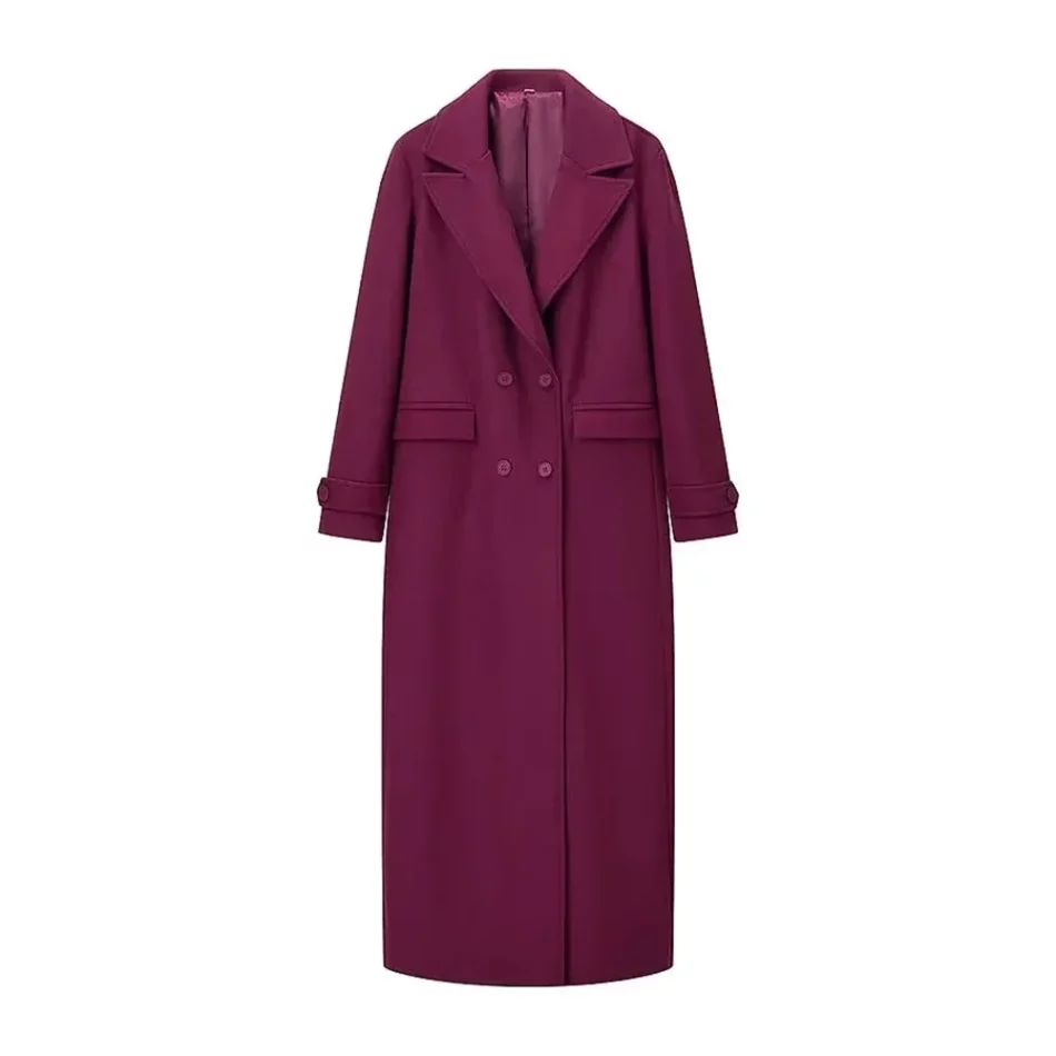 Burgundy Coat