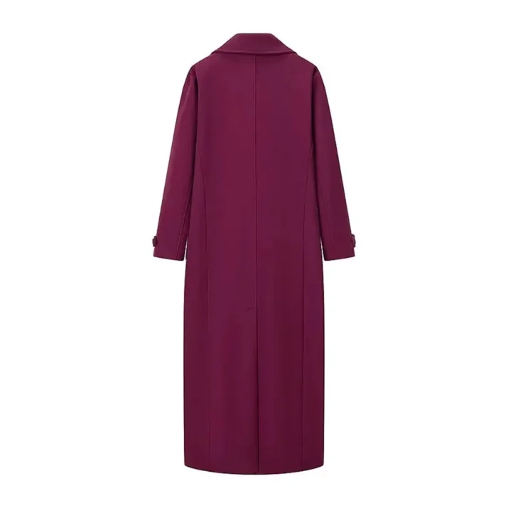 Burgundy Coat