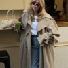 Oversized Sand Trench Coat