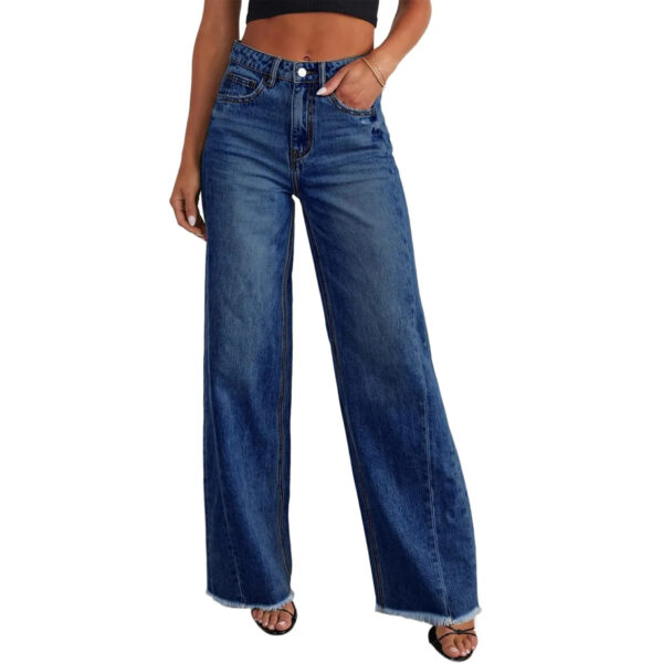 High Waisted Wide-Leg Jeans