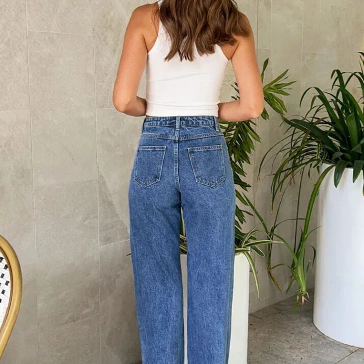 Beaded Straight-Leg Jeans - Image 4
