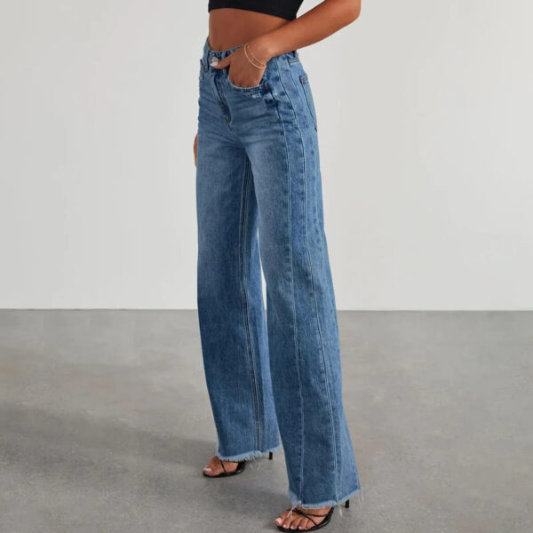 High Waisted Wide-Leg Jeans