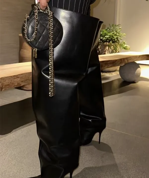 Over The Knee Stiletto Boots - Image 5