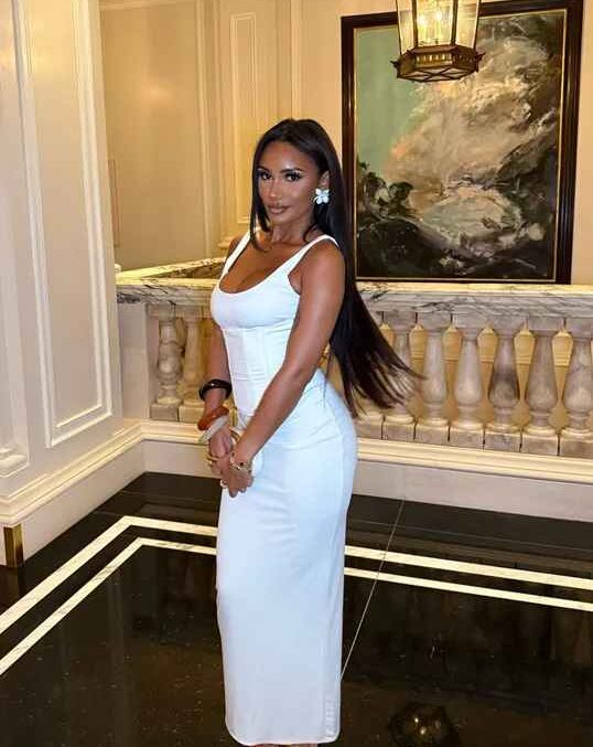 Lace-Up Backless Maxi Dress Dresses - Beniz Kloset