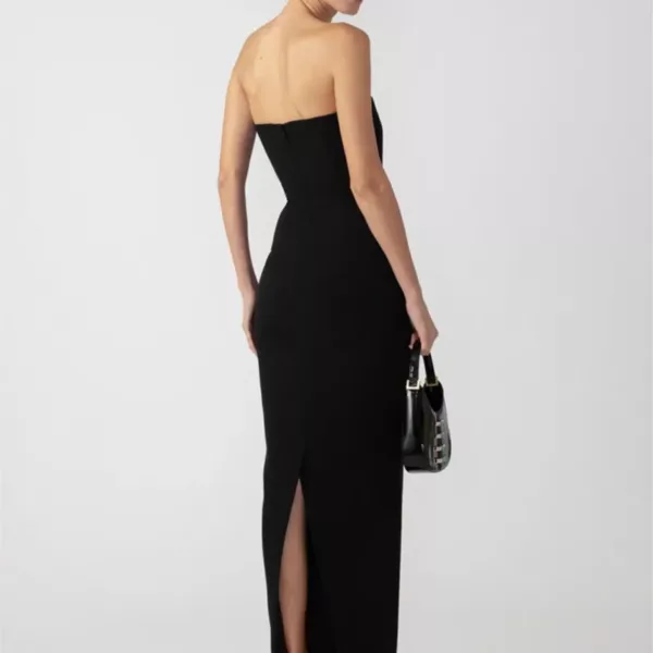 Strapless Hollow Out Bandage Dress