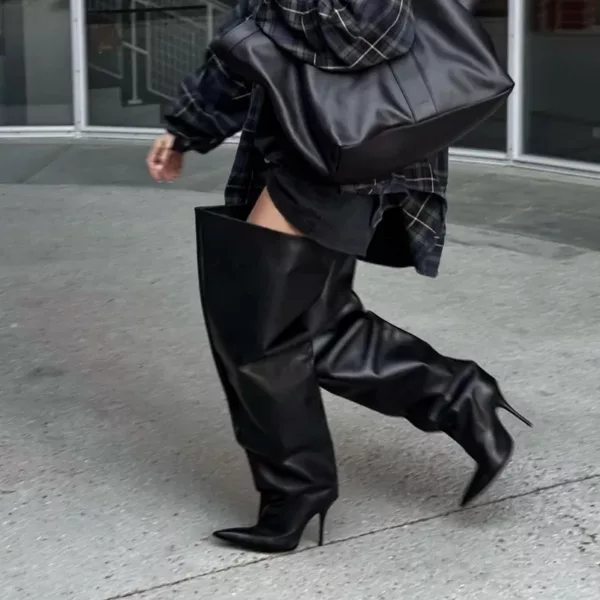 Alternative view of Over The Knee Stiletto Boots
