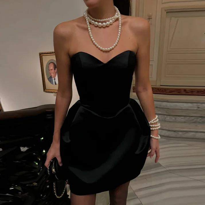 Heart Shape Mini Dress