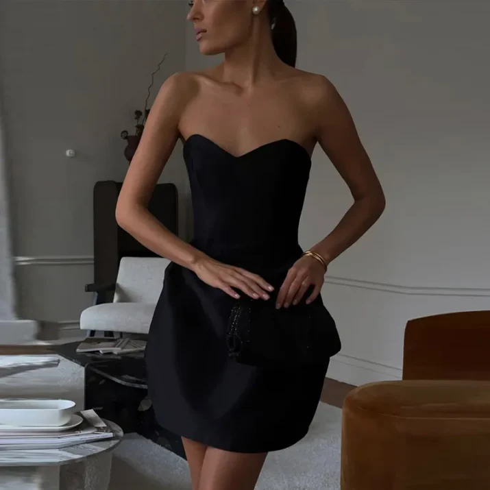 Heart Shape Mini Dress - Image 2