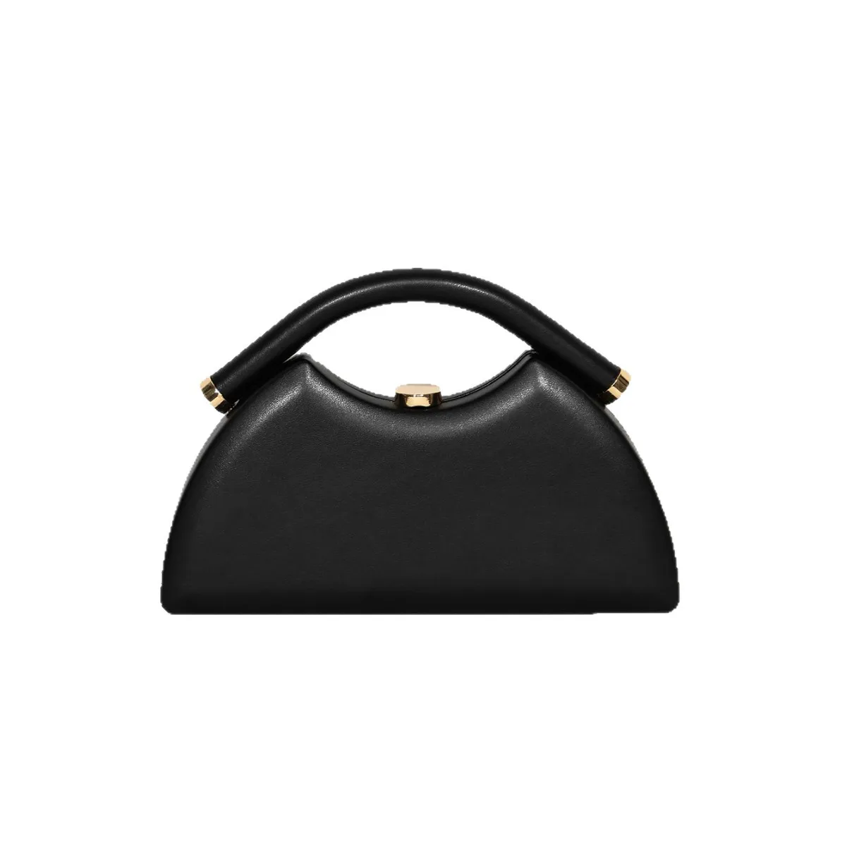 Black Chain Box Handbag