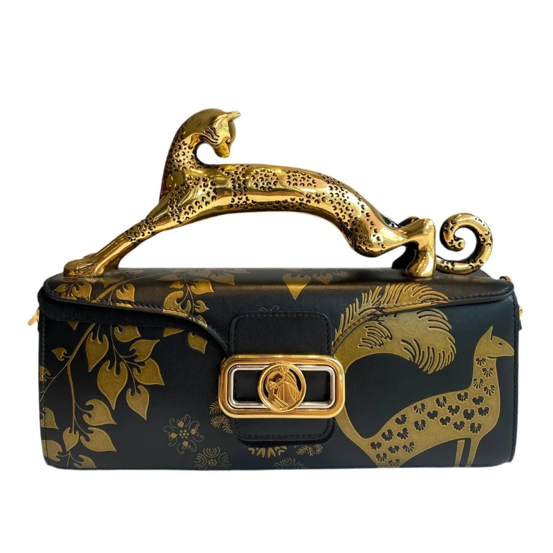 Embossed Box Handle Bag