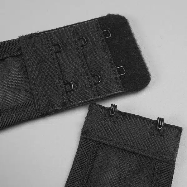 Black Cut-Out Mesh Panel Maxi Dress