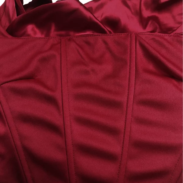 Satin Two-Piece Maxi Set